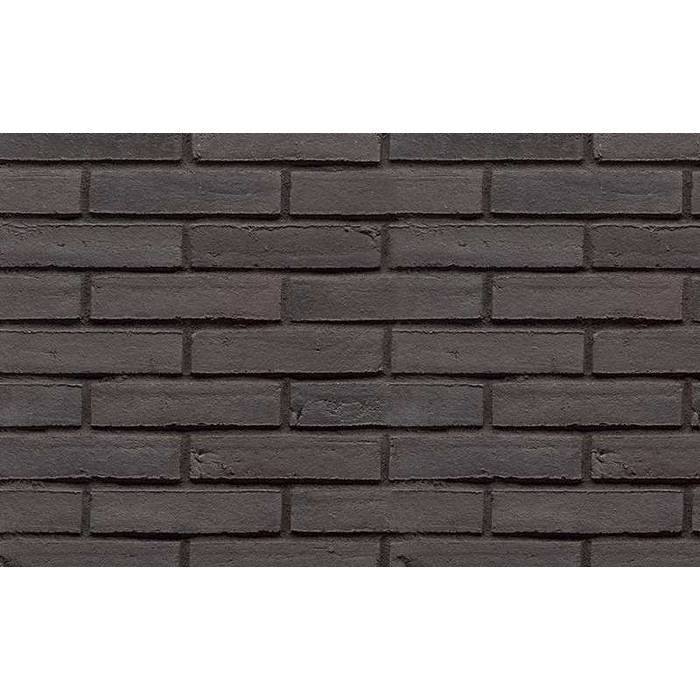 Кирпич клинкерный Muhr 15 Schwarz-bunt Edelglanz Wasserstrich, 240х52х52 мм