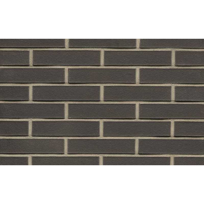 Кирпич клинкерный Muhr 05 Eisenschmelz Schwarzbraun гладкий, 240х115х52 мм