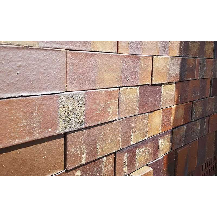 Кирпич клинкерный Muhr 04KS Rotbraun-bunt Kohle Spezial гладкий, 240х115х71 мм фото 2
