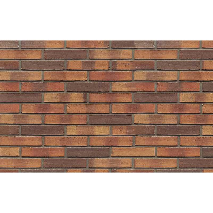 Кирпич клинкерный Muhr 08 S Lachsrot Spezial Wasserstrich, 240х52х52 мм