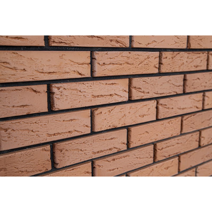 Кирпич клинкерный Kerma Premium Klinker красный рустик 215х102х65 мм фото 4