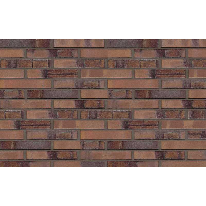 Кирпич клинкерный Muhr 13 Rotbraun nuanciert Fuss. Bes. гладкий, 240х90х40 мм