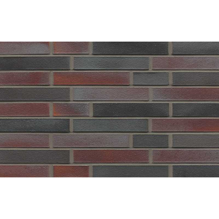 Кирпич клинкерный Muhr 25 Violettschwarz гладкий, 240х90х40 мм