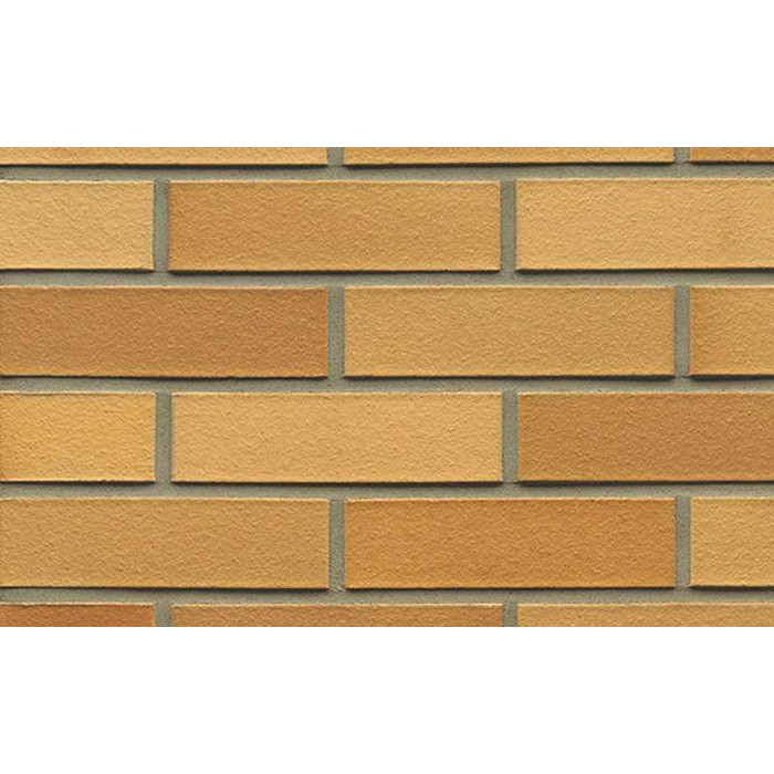 Кирпич клинкерный Muhr 01 EG Niederlausitzer Gelb Edelglanz гладкий, 250х120х65 мм