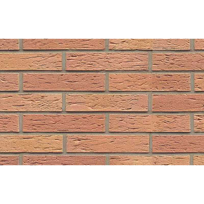 Кирпич клинкерный Muhr 08 Lachsrot рустик, 240х115х52 мм