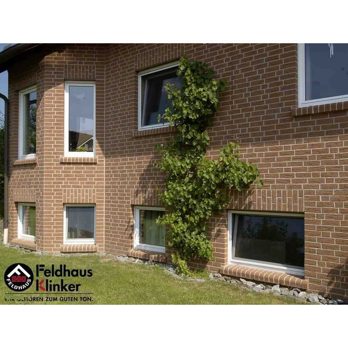 Кирпич клинкерный Feldhaus Klinker К435 carmesi mana NF 240х115х71 мм фото 10
