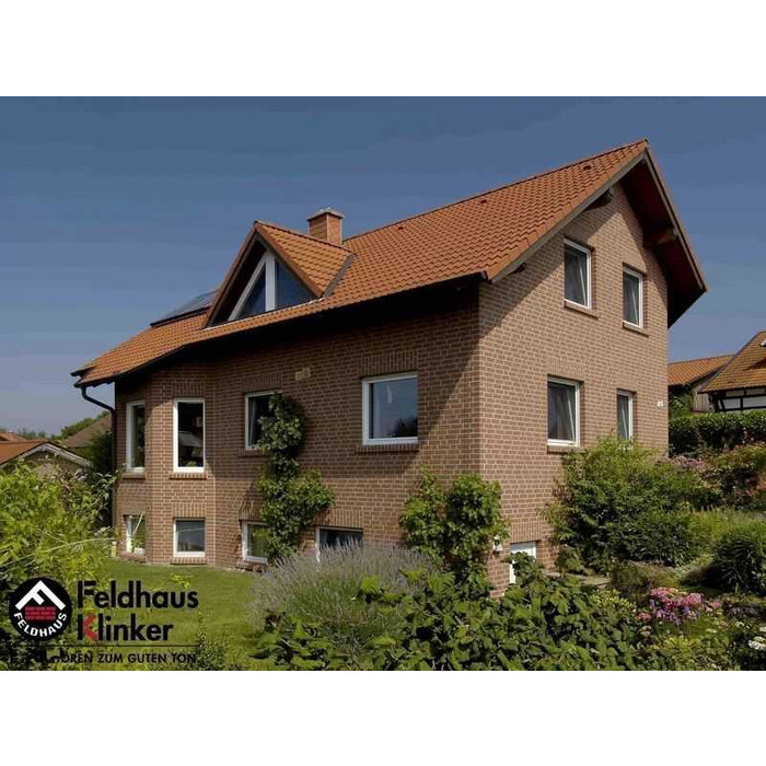 Кирпич клинкерный Feldhaus Klinker К435 carmesi mana NF 240х115х71 мм фото 9