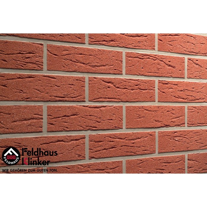 Кирпич клинкерный Feldhaus Klinker К435 carmesi mana NF 240х115х71 мм фото 11