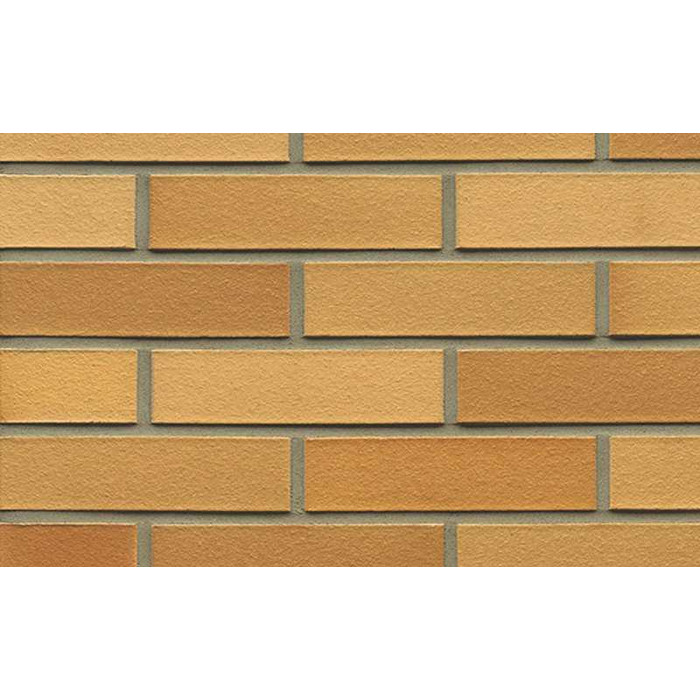 Кирпич клинкерный Muhr 01 EG Niederlausitzer Gelb Edelglanz гладкий, 290х90х71 мм