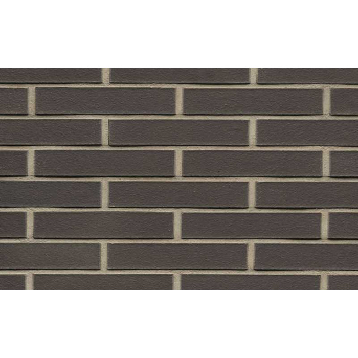 Кирпич клинкерный Muhr 05 Eisenschmelz Schwarzbraun гладкий, 290х90х52 мм