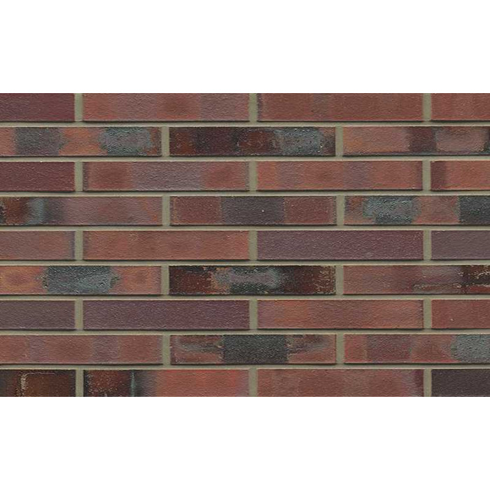 Кирпич клинкерный Muhr 04KS Rotbraun-bunt Kohle Spezial гладкий, 290х90х52 мм