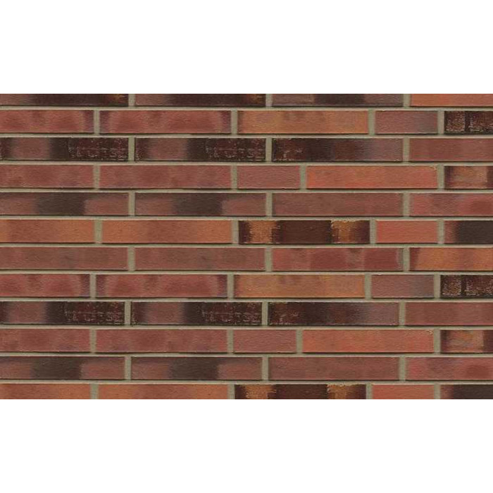 Кирпич клинкерный Muhr 18 Lachsbraun geflammt гладкий, 240х90х40 мм