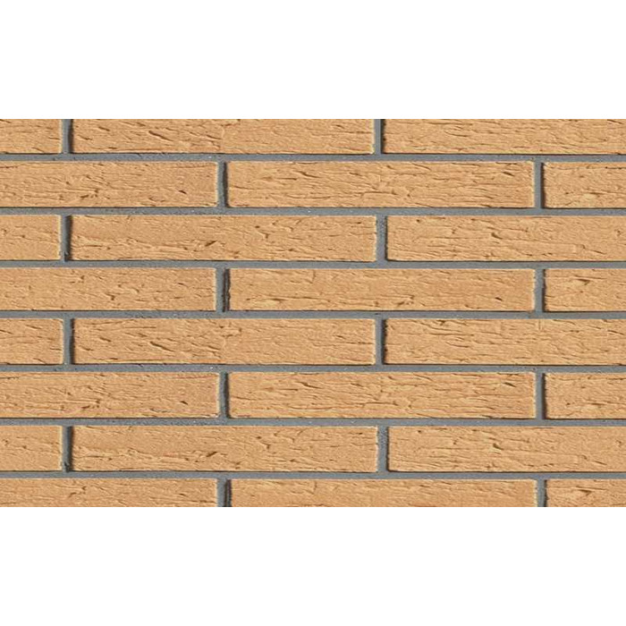 Кирпич клинкерный Muhr 01 Niederlausitzer Gelb рустик, 290х90х52 мм