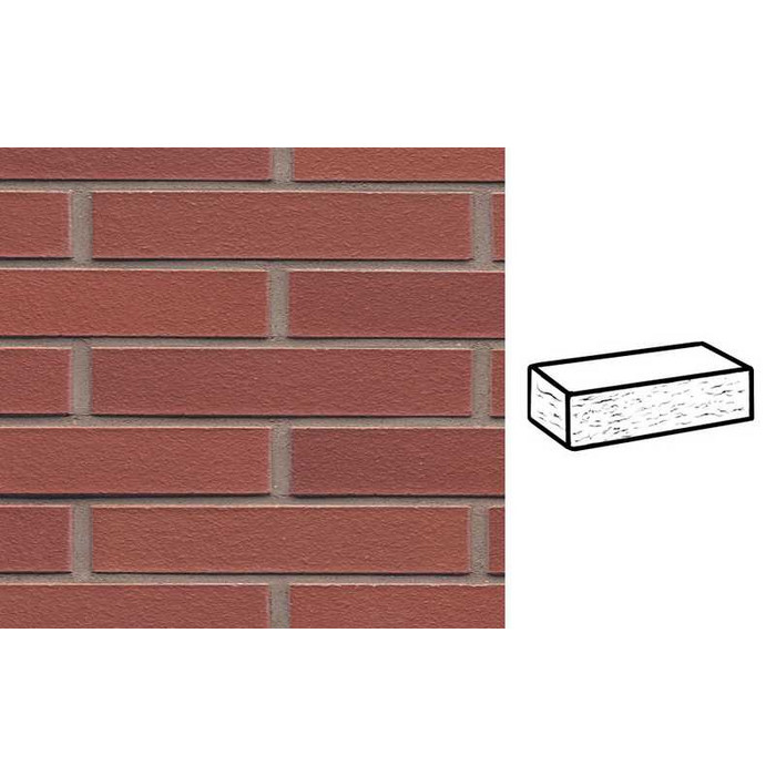 Кирпич клинкерный Muhr 03 Naturrot рустик, 290х90х52 мм