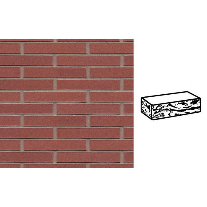 Кирпич клинкерный Muhr 03 Naturrot готик, 240х90х40 мм