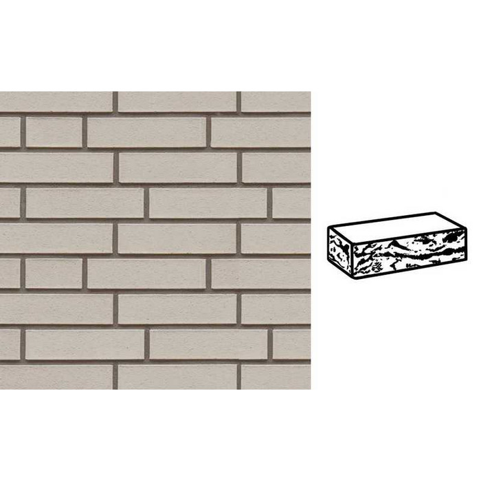 Кирпич клинкерный Muhr 36 Silbergrau nuanciert готик, 250х120х65 мм