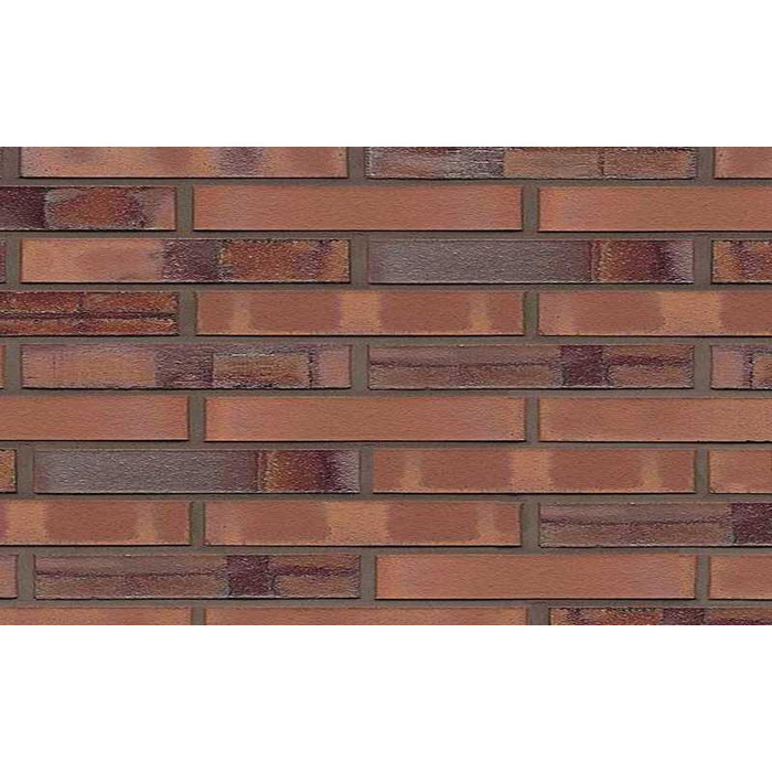 Кирпич клинкерный Muhr 13 Rotbraun nuanciert Fuss. Bes. фактурный, 290х90х40 мм