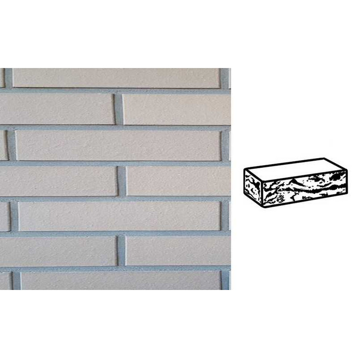 Кирпич клинкерный Muhr 34 Grau nuanciert готик, 290х90х40 мм