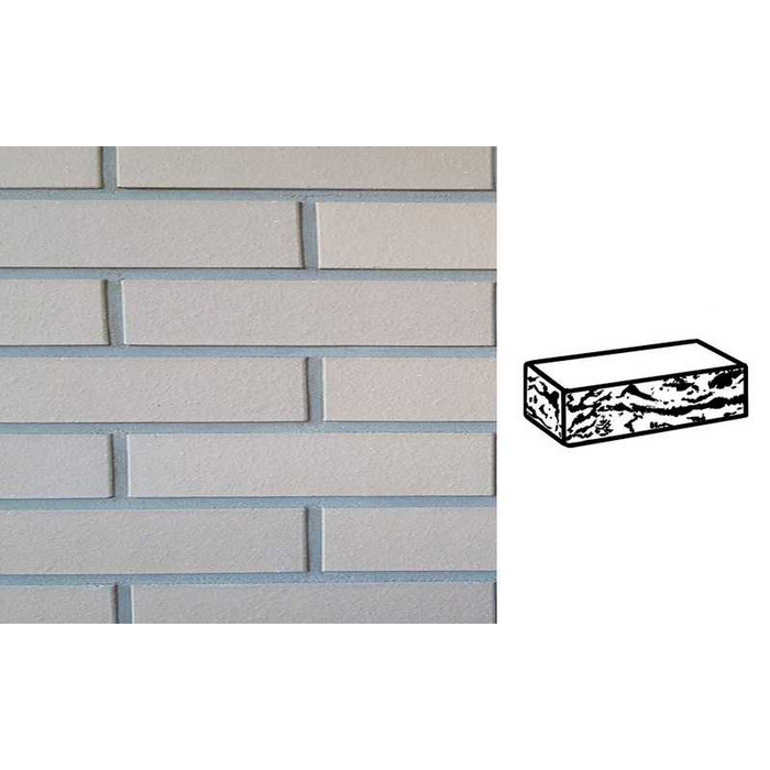 Кирпич клинкерный Muhr 34 Grau nuanciert готик, 290х90х52 мм