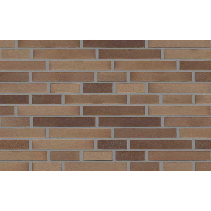 Кирпич клинкерный Muhr 34 EG Grau nuanciert Edelglanz гладкий, 290х90х40 мм