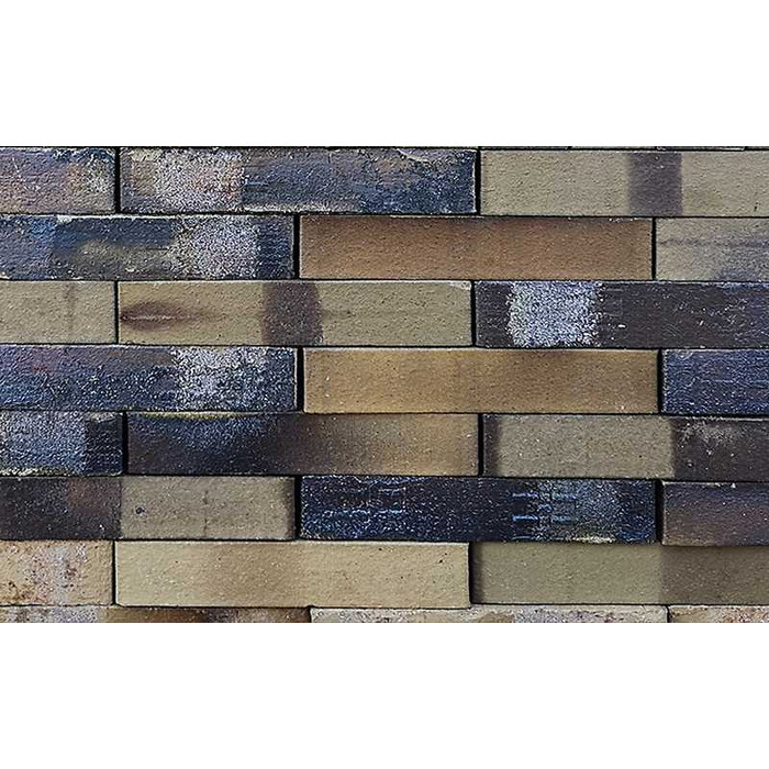 Кирпич клинкерный Muhr 34 KS Grau nuanciert Kohle Spezial гладкий, 290х90х40 мм