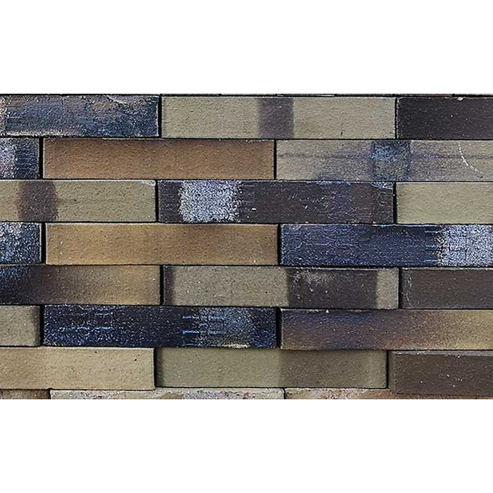 Кирпич клинкерный Muhr 34 KS Grau nuanciert Kohle Spezial гладкий, 290х90х52 мм