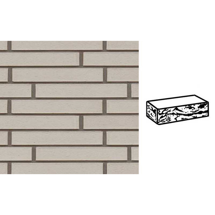 Кирпич клинкерный Muhr 36 Silbergrau nuanciert готик, 290х90х40 мм