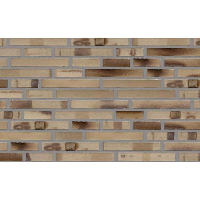 Кирпич клинкерный Muhr 36 KS Silbergrau nuanciert Kohle Spezial гладкий, 290х90х40 мм