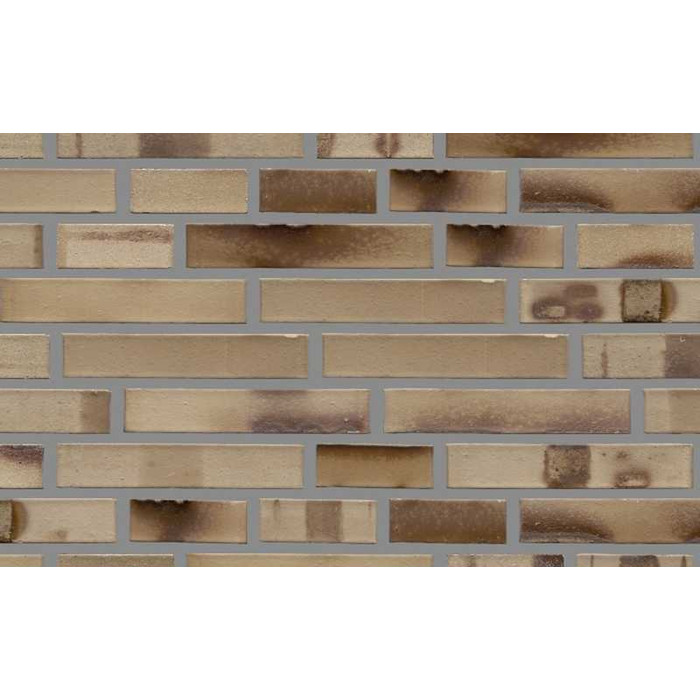 Кирпич клинкерный Muhr 36 KS Silbergrau nuanciert Kohle Spezial гладкий, 290х90х52 мм