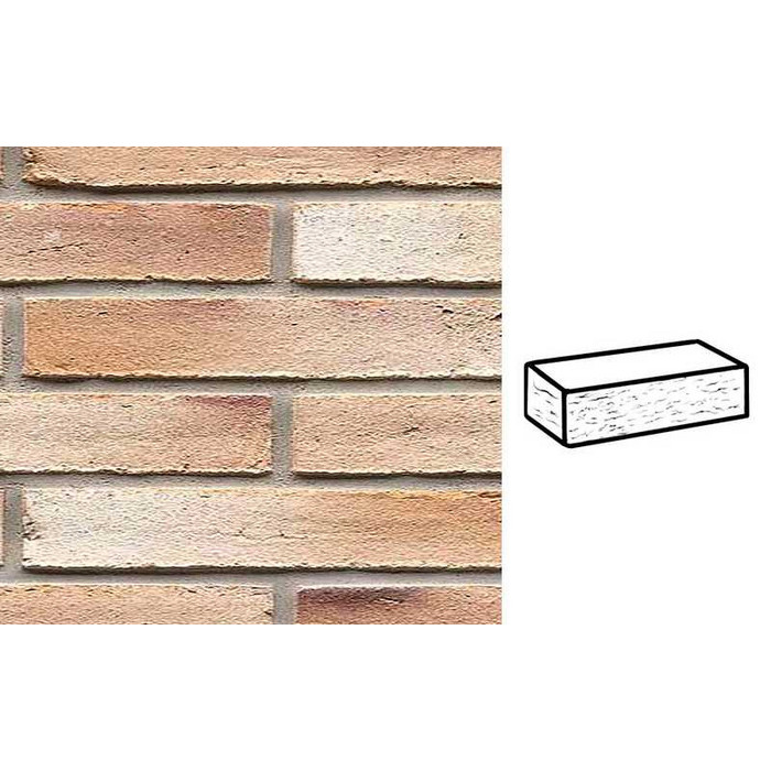 Кирпич клинкерный Muhr 37_06 K Serie mondan Kohle рустик, 290х90х52 мм