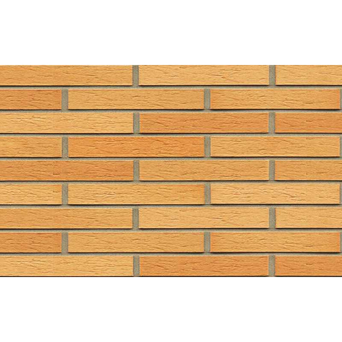 Кирпич клинкерный Muhr 01 EG Niederlausitzer Gelb Edelglanz рустик, 290х90х40 мм