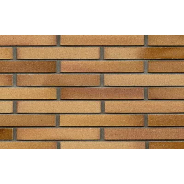 Кирпич клинкерный Muhr 06 EG Hellbraun-bunt Edelglanz гладкий, 290х90х40 мм