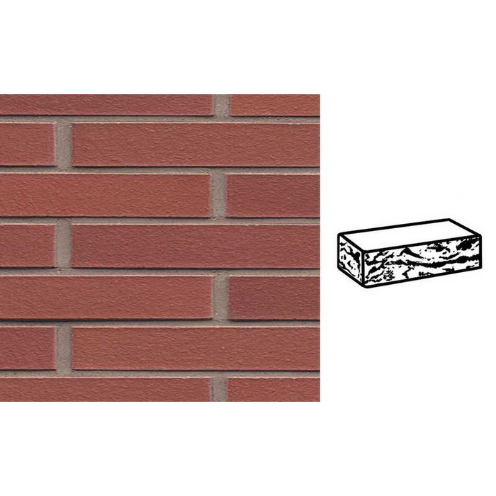 Кирпич клинкерный Muhr 03 Naturrot готик, 290х90х40 мм