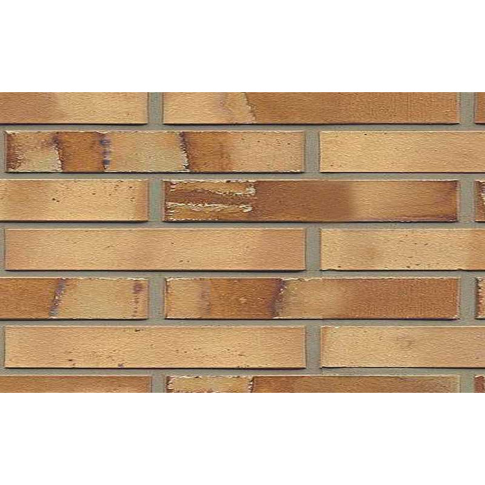 Кирпич клинкерный Muhr 06 S Hellbraun-bunt Spezial гладкий, 290х90х40 мм