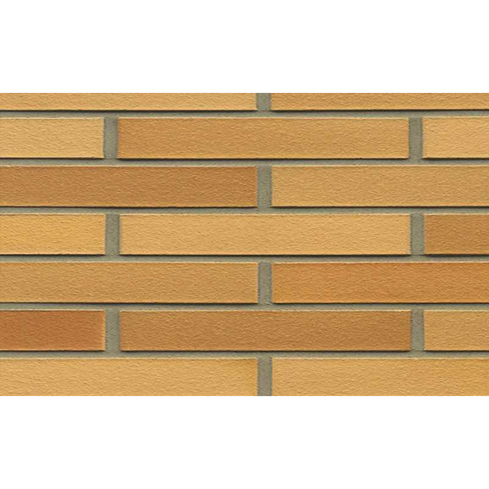 Кирпич клинкерный Muhr 01 EG Niederlausitzer Gelb Edelglanz гладкий, 290х90х40 мм