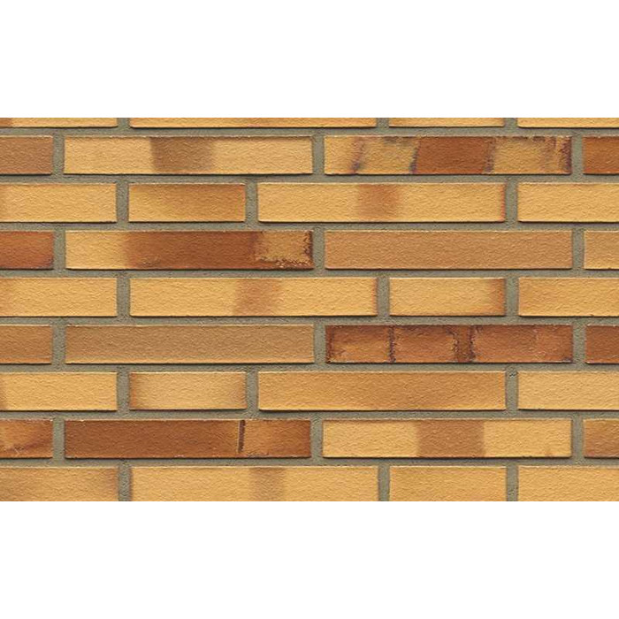 Кирпич клинкерный Muhr 01 S Niederlausitzer Gelb Spezial гладкий, 290х90х40 мм